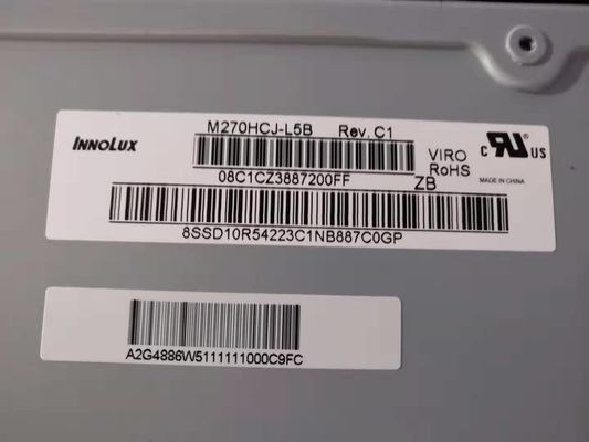 M270HCJ-L5B INNOLUX 27,0“ 1920 (RGB) ×1080 250 DE INDUSTRIËLE LCD VERTONING VAN CD/M ²