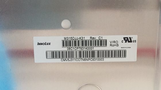 M315DJJ-K31 INNOLUX 32,0“ 3840 (RGB) ×2160 400 DE INDUSTRIËLE LCD VERTONING VAN CD/M ²