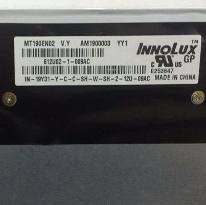 MT190EN02 V.Y Innolux 19,0“ 1280 (RGB) ×1024 250 de INDUSTRIËLE LCD VERTONING van cd/m ²