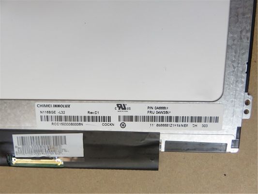 N116B6-L02 CMO 11,6“ 1366 (RGB) ×768 200 DE INDUSTRIËLE LCD VERTONING VAN CD/M ²