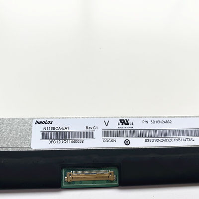 N116BCA-EA1 INNOLUX 11,6“ 1366 (RGB) ×768 250 DE INDUSTRIËLE LCD VERTONING VAN CD/M ²
