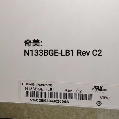 N133BGE-LB1 CHIMEI INNOLUX 13,3“ 1366 (RGB) ×768 200 DE INDUSTRIËLE LCD VERTONING VAN CD/M ²