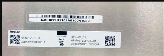 N133HCG-GR3 INNOLUX 13,3“ 1920 (RGB) ×1080 400 DE INDUSTRIËLE LCD VERTONING VAN CD/M ²