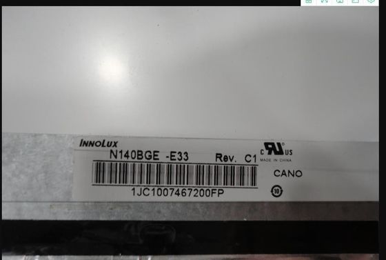 N140BGE-E33 INNOLUX 14,0“ 1366 (RGB) ×768 220 DE INDUSTRIËLE LCD VERTONING VAN CD/M ²
