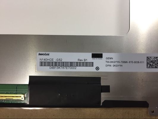 N140HCE-G52 INNOLUX 14,0“ 1920 (RGB) ×1080 300 DE INDUSTRIËLE LCD VERTONING VAN CD/M ²