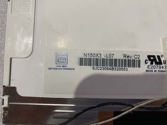 N150X3-L07 CMO 15,0“ 1024 (RGB) ×768 170 DE INDUSTRIËLE LCD VERTONING VAN CD/M ²