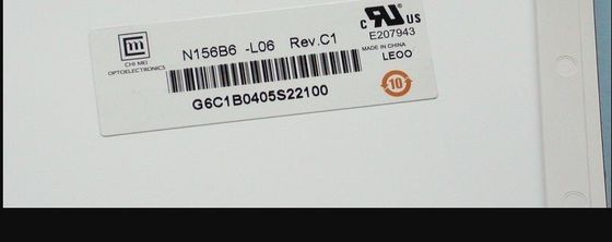 N156B6-L06 CMO 15,6“ 1366 (RGB) ×768 170 DE INDUSTRIËLE LCD VERTONING VAN CD/M ²