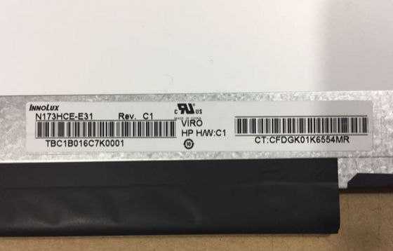 N173HCE-E31 INNOLUX 17,3“ 1920 (RGB) ×1080 300 DE INDUSTRIËLE LCD VERTONING VAN CD/M ²