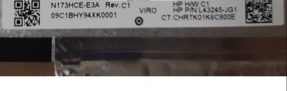 N173HCE-E3A INNOLUX 17,3“ 1920 (RGB) ×1080 300 DE INDUSTRIËLE LCD VERTONING VAN CD/M ²