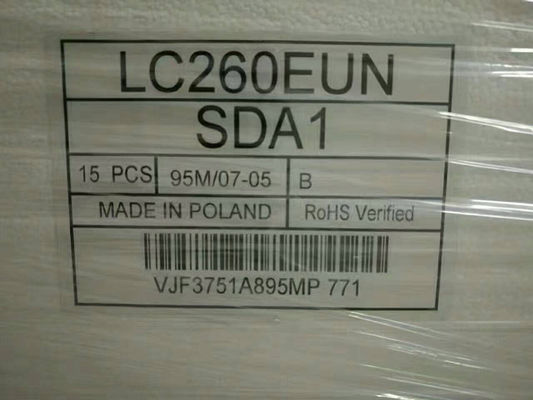 LC260EXN-SCB1 LG Display 26,0“ 1366 (RGB) ×768 400 de INDUSTRIËLE LCD VERTONING van cd/m ²
