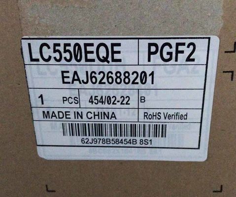 LC550EQE-PGF2 LG Display 55“ 3840 (RGB) ×2160 350 de INDUSTRIËLE LCD VERTONING van cd/m ²