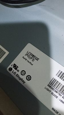 LC550EQE-PGF2 LG Display 55“ 3840 (RGB) ×2160 350 de INDUSTRIËLE LCD VERTONING van cd/m ²