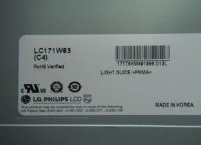 LC171W03-C4 LG. LCD 17,1&quot; 1280×768 450cd/m2 INDUSTRIËL LCD Display