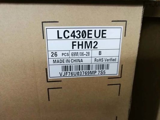 LC430EUE-FHM2 LG Display 43 de INDUSTRIËLE LCD VERTONING 51PPI“ van 1920 (RGB) ×1080 300cd/m2