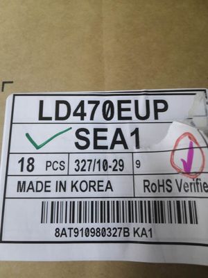 46PPI 700cd/M2 Vierkant LCD-paneel 47,0&quot; 1920×1080 LD470EUP-SEA1 89/89/89/89 (Type.)