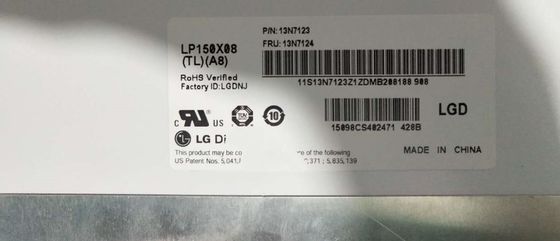 15.0&quot; 1024x768 150cd/m2 Tft Lcd Screen 85PPI LP150X08-TLA8 45/45/15/35 (Type.)