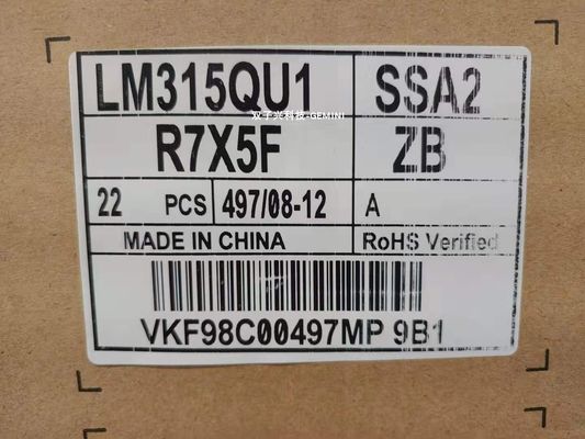 LM315QU1-SSA2 32.0&quot; 7680x4320 Industrial TFT Display 400 cd/m2 89/89/89/89 (Type.)