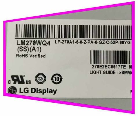 LM270WQ4-SSB1 LG Display 27,0“ de INDUSTRIËLE LCD VERTONING van 2560×1440 350cd/m2