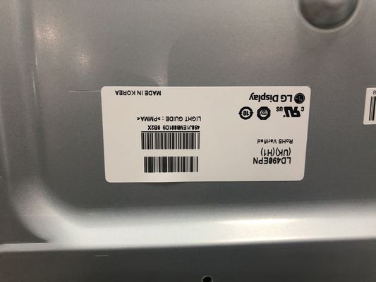49 het Duimwled 1920x1080 45PPI Tft Lcd Scherm 1500cd/M2 LD490EPN-UKH1