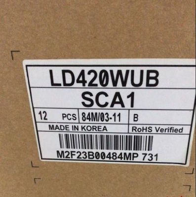 24in 1920×1080 700cd/M2 Tft Lcd Screen 2PPI LD420WUB-SCA1 89/89/89/89 (Type.)