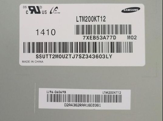 20.0&quot; 1600×900 250cd/M2 vierkant Tft Display LM200WD3-TLF1 85/85/75/85 (Type.)