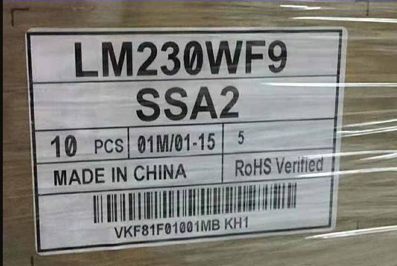 23.0“ de Aanrakingslcd van 1920×1080 250cd/m2 Vertoning 95PPI LM230WF9-SSA3