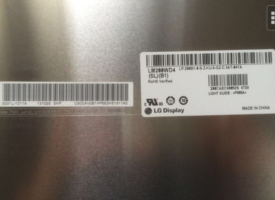 LM200WD4-SLB1 LG Display 20,0“ 1600 (RGB) ×900 250 de INDUSTRIËLE LCD VERTONING van cd/m ²