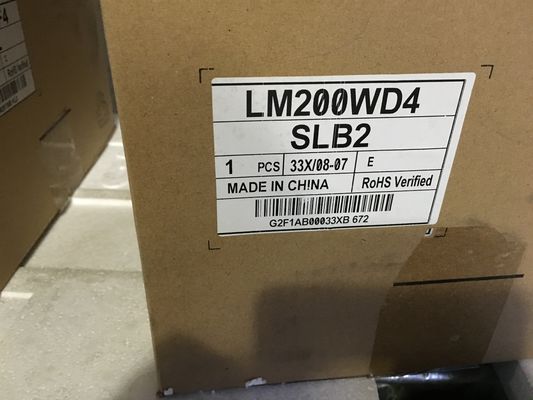 LM200WD4-SLB1 LG Display 20,0“ 1600 (RGB) ×900 250 de INDUSTRIËLE LCD VERTONING van cd/m ²