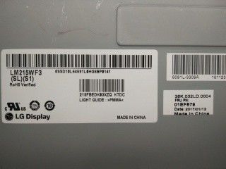 LM215WF3-SLQ1 LG Display 21,5“ 1920 (RGB) ×1080 250 de INDUSTRIËLE LCD VERTONING van cd/m ²