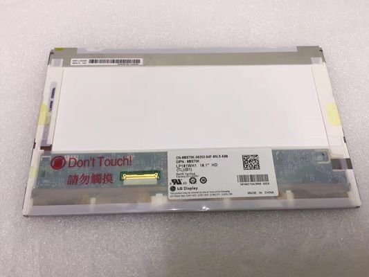 10.1“ het Vierkante LCD Comité 250cd/M2 155PPI LP101WH1-TLB1 van 1366x768