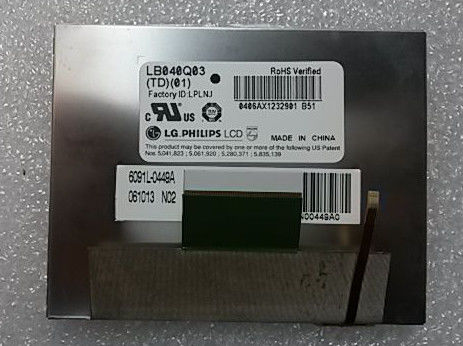 LB040Q03-TD01 LG. LCD 4,0&quot; 320 ((RGB) × 240 200 cd/m2 INDUSTRIËL LCD Display