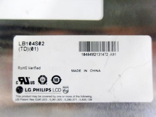 LB104S02-TD01 LG Display 10,4“ 800 (RGB) ×600 250 de INDUSTRIËLE LCD VERTONING van cd/m ²