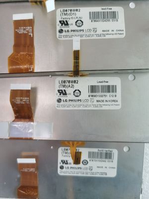 LB070W02-TMJ2 LCD 7.0&quot; 480 ((RGB) × 234 220 cd/m2 INDUSTRIËL LCD Display