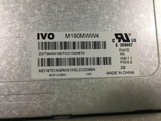 LM190WX2-TLK1 LG Display 19,0“ 1440 (RGB) ×900 250 de INDUSTRIËLE LCD VERTONING van cd/m ²