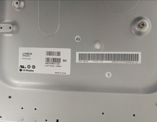 3840×2160 103PPI WLED TFT Display 350cd/m2 LC430EQE-FHA1 43&quot;89/89/89/89 (Type.)