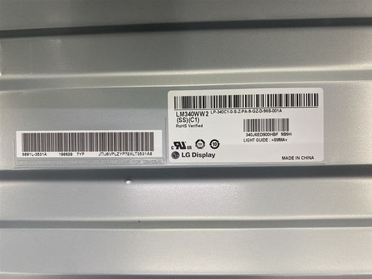 LM340WW2-SSC1 LG Display 34“ 2560 (RGB) ×1080 300 de INDUSTRIËLE LCD VERTONING van cd/m ²