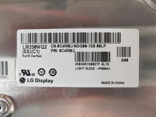 LM250WQ2-SSC1 LG Display 25,0“ 2560 (RGB) ×1440 300 de INDUSTRIËLE LCD VERTONING van cd/m ²