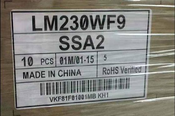 LM230WF9-SSA2 LG Display 23“ 1920 (RGB) ×1080 250 de INDUSTRIËLE LCD VERTONING van cd/m ²
