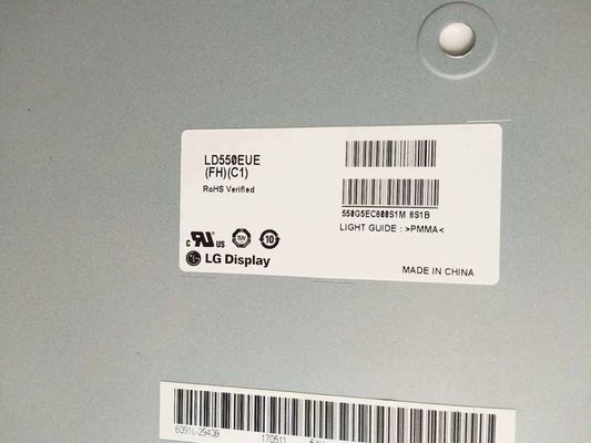 55&quot; 80PPI 3840×2160 WLED TFT Display 500cd/m2 LD550EQE-FKA1 89/89/89/89 (Type.)