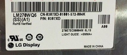 27.0“ het Vierkante Tft Comité 300cd/m2 LM270WQ6-SSA1 van 108PPI 2560×1440