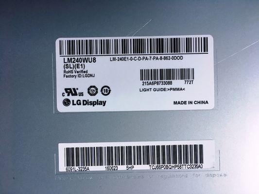 LM240WU8-SLD4 LG Display 24,0“ 1920 (RGB) ×1200 250 de INDUSTRIËLE LCD VERTONING van cd/m ²