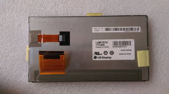 LA061WQ1-TD04 LG Display 6,1“ 480 (RGB) ×272 250 de INDUSTRIËLE LCD VERTONING van cd/m ²
