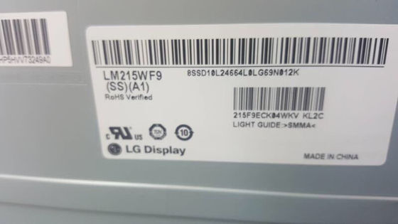 LM215WF9-SSA2 LG Display 21,5“ 1920 (RGB) ×1080 250 de INDUSTRIËLE LCD VERTONING van cd/m ²