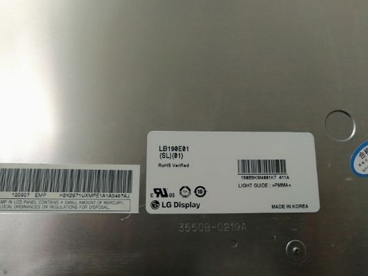 LB190E02-SL02 LG Display 19,0“ 1280 (RGB) ×1024 330 de INDUSTRIËLE LCD VERTONING van cd/m ²