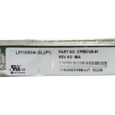 LP116WH4-SLP1 LG Display 11,6“ 1366 (RGB) ×768 400 de INDUSTRIËLE LCD VERTONING van cd/m ²
