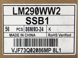 LM290WW2-SSB1 LG Display 29,0“ 2560 (RGB) INDUSTRIËLE LCD VERTONING van ×1080 300cd/m2