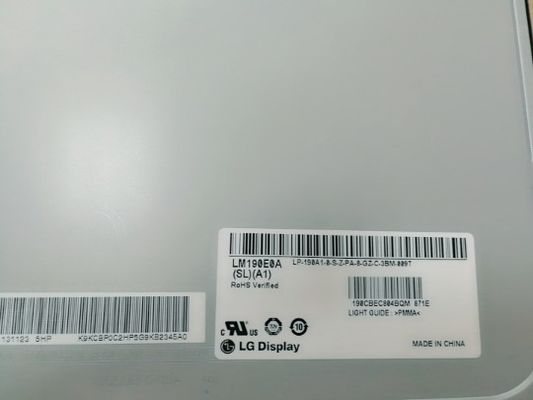 LM190E0A-SLA1 LG Display 19,0“ 1280 (RGB) INDUSTRIËLE LCD VERTONING van ×1024 250cd/m2