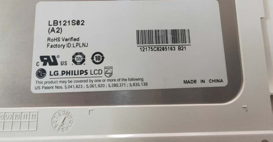 12.1&quot; 800×600 400cd/m2 82PPI WLED TFT Panel LB121S03-TL01 65/65/50/60 (Type.)