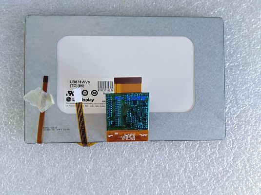 7.0&quot; 800×480 350cd/M2 134PPI Vierkant Tft Scherm LB070WV6-TD08 65/65/50/60 (Type.)