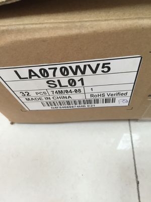 580cd/M2 TFT LCD-Comité 133PPI WVGA LA070WV5-SL01 800×480 WLED